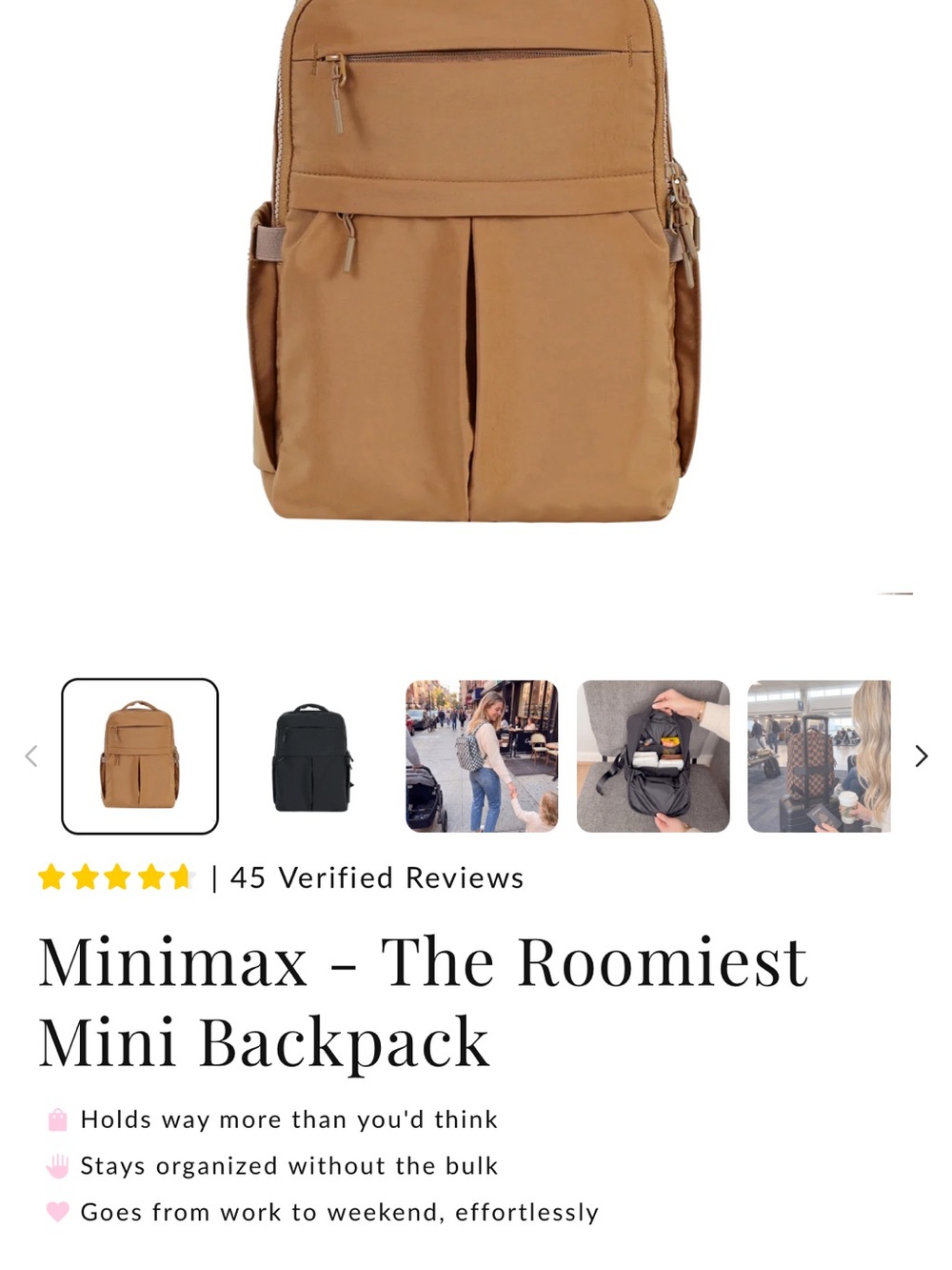 Viral minimax backpack (NEW) - Picture 4 of 7